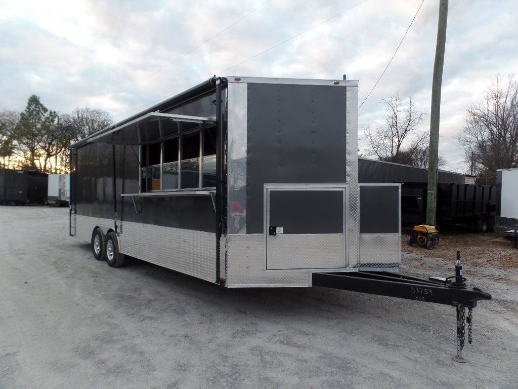 680-8.5-x-24-concession-food-trailer-charcoal-grey-24.jpg 8.5' x 24' Concession Food Trailer Charcoal Grey