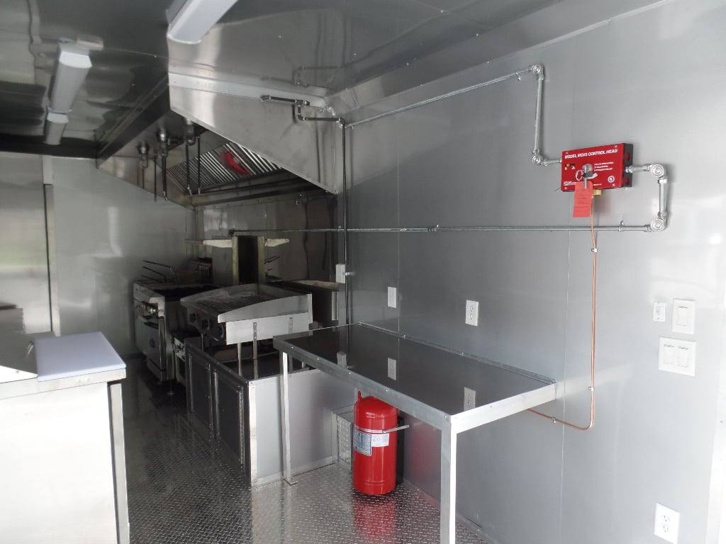 682-8.5-x-24-concession-food-trailer-electric-green-with-appliances-10.jpg 8.5' x 24' Concession Food Trailer Electric Green With Appliances