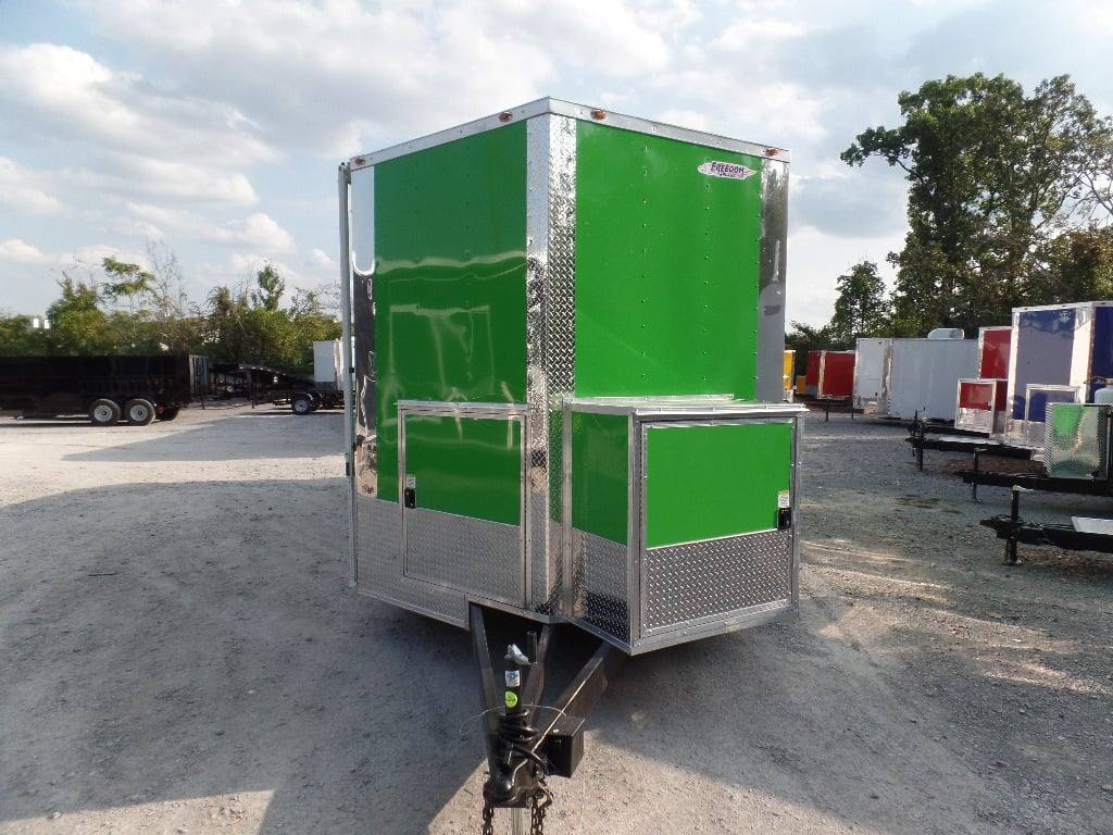 682-8.5-x-24-concession-food-trailer-electric-green-with-appliances-13.jpg 8.5' x 24' Concession Food Trailer Electric Green With Appliances