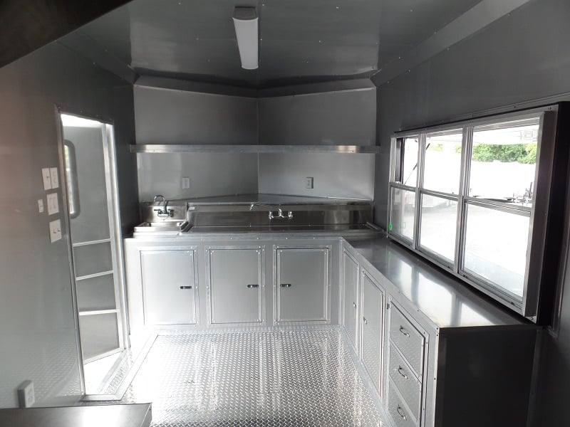 685-8.5-x-24-concession-food-trailer-indigo-blue-event-catering-20.jpg 8.5' x 24' Concession Food Trailer Indigo Blue Event Catering