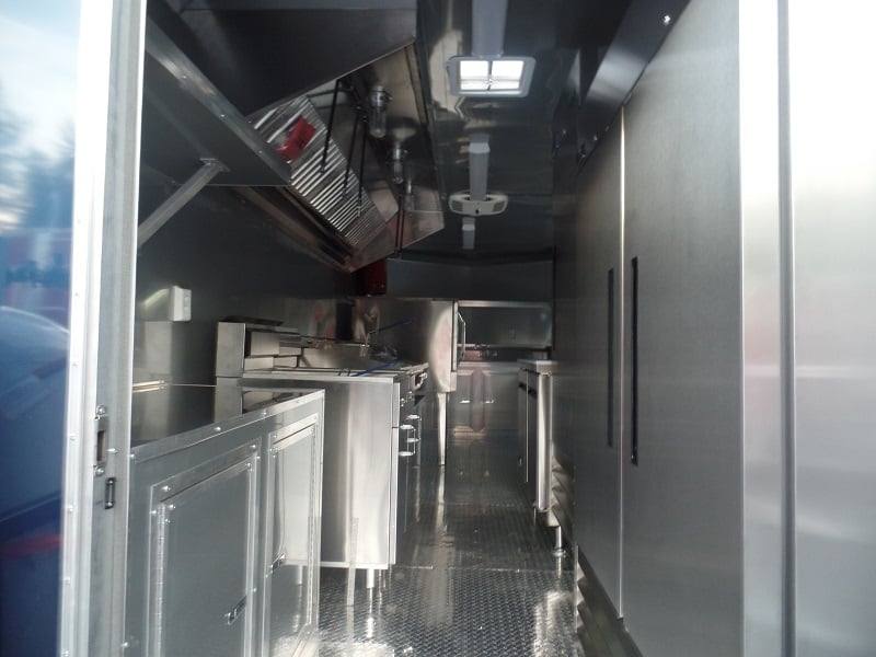 685-8.5-x-24-concession-food-trailer-indigo-blue-event-catering-5.jpg 8.5' x 24' Concession Food Trailer Indigo Blue Event Catering