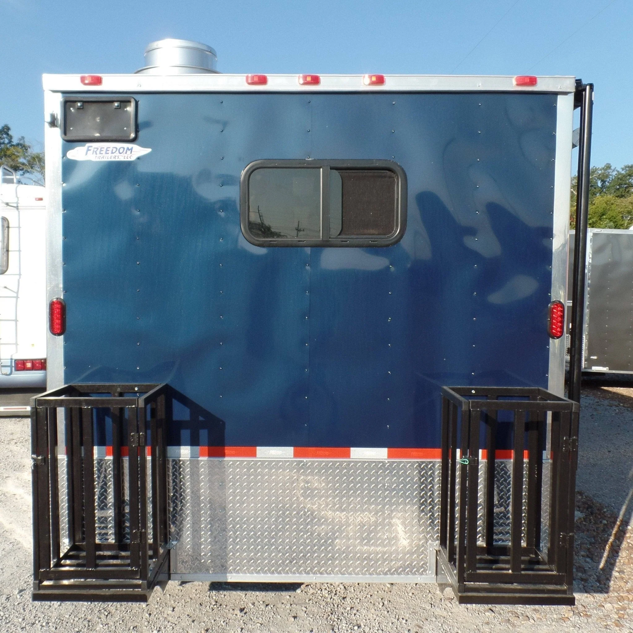 686-8.5-x-24-concession-food-trailer-indigo-blue-event-catering-2.webp 8.5' x 24' Concession Food Trailer Indigo Blue Event Catering