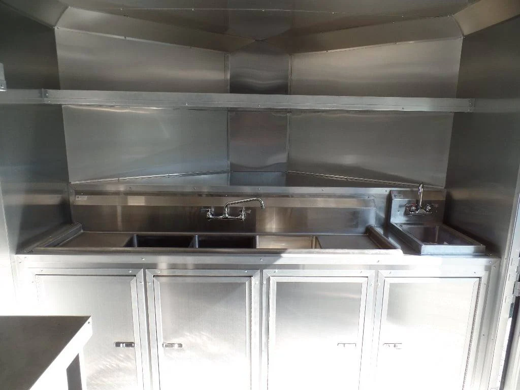 687-8.5-x-24-concession-food-trailer-lime-green-with-appliances-10.webp 8.5' x 24' Concession Food Trailer Lime Green With Appliances