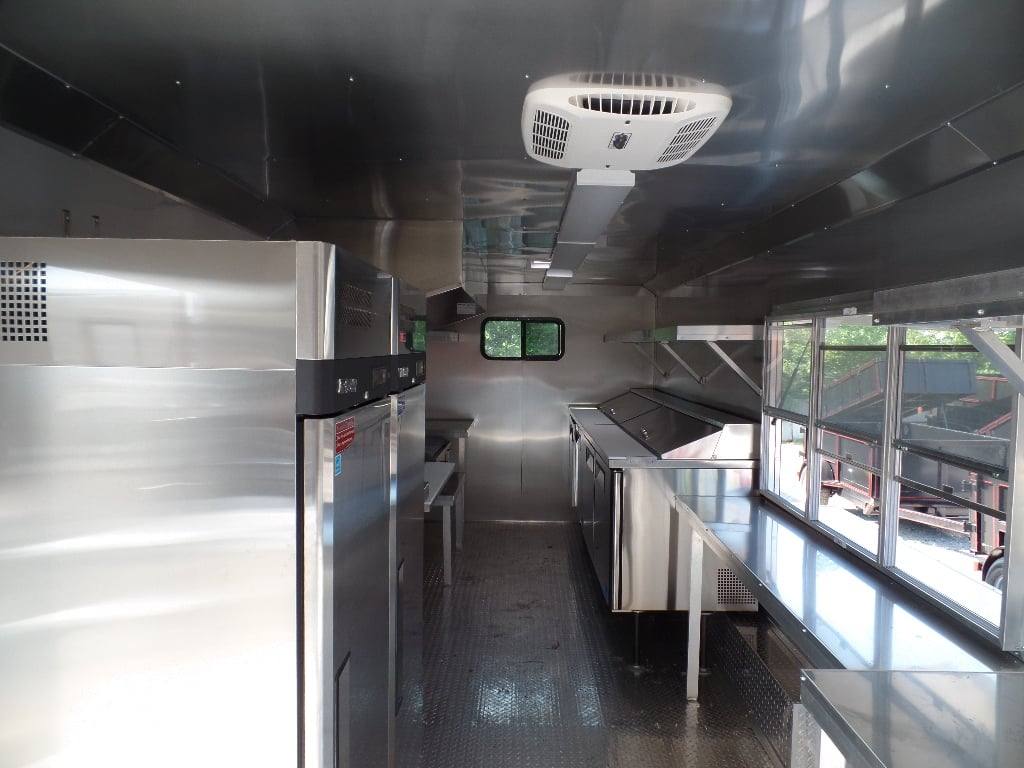 687-8.5-x-24-concession-food-trailer-lime-green-with-appliances-12.jpg 8.5' x 24' Concession Food Trailer Lime Green With Appliances