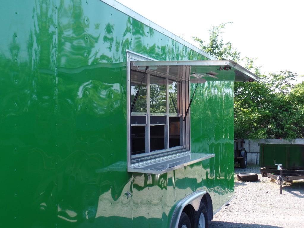 687-8.5-x-24-concession-food-trailer-lime-green-with-appliances-20.jpg 8.5' x 24' Concession Food Trailer Lime Green With Appliances
