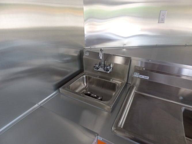 689-8.5-x-24-concession-food-trailer-orange-and-black-with-appliances-16.jpg 8.5' x 24' Concession Food Trailer Orange and Black With Appliances