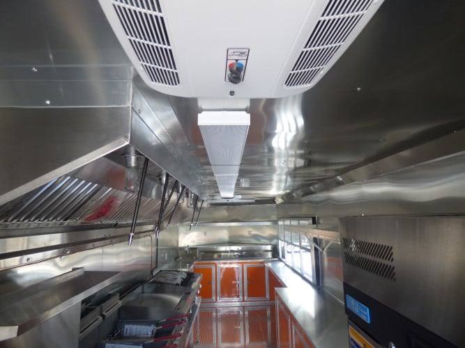 689-8.5-x-24-concession-food-trailer-orange-and-black-with-appliances-18.jpg 8.5' x 24' Concession Food Trailer Orange and Black With Appliances