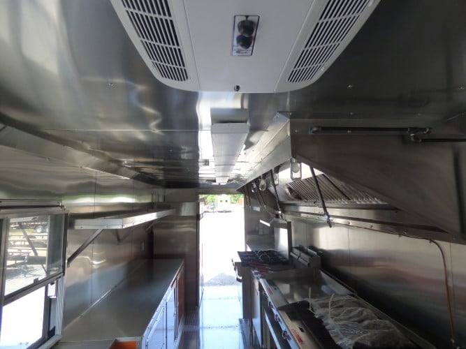 689-8.5-x-24-concession-food-trailer-orange-and-black-with-appliances-23.jpg 8.5' x 24' Concession Food Trailer Orange and Black With Appliances