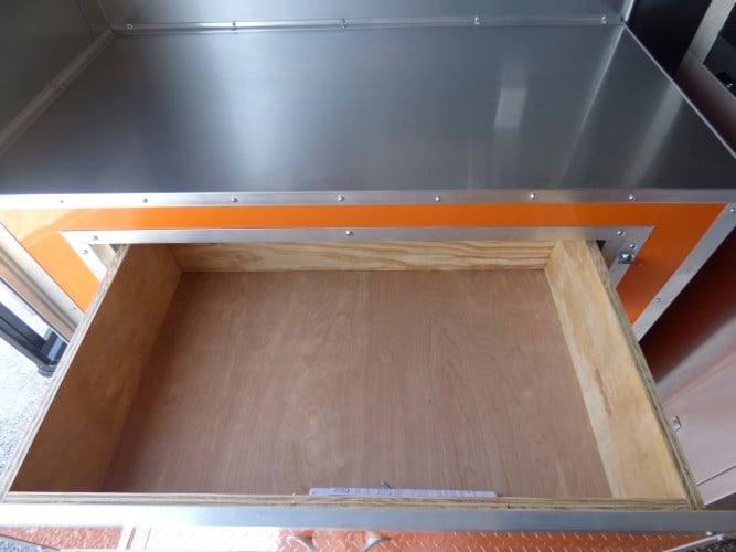 689-8.5-x-24-concession-food-trailer-orange-and-black-with-appliances-34.jpg 8.5' x 24' Concession Food Trailer Orange and Black With Appliances