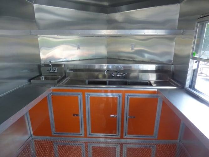 689-8.5-x-24-concession-food-trailer-orange-and-black-with-appliances-36.jpg 8.5' x 24' Concession Food Trailer Orange and Black With Appliances
