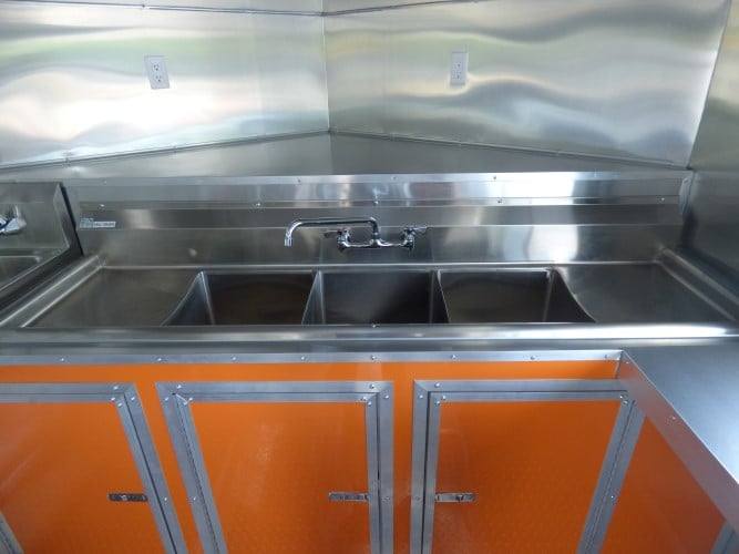 689-8.5-x-24-concession-food-trailer-orange-and-black-with-appliances-39.jpg 8.5' x 24' Concession Food Trailer Orange and Black With Appliances