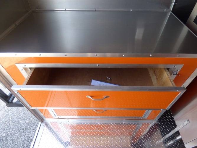 689-8.5-x-24-concession-food-trailer-orange-and-black-with-appliances-41.jpg 8.5' x 24' Concession Food Trailer Orange and Black With Appliances