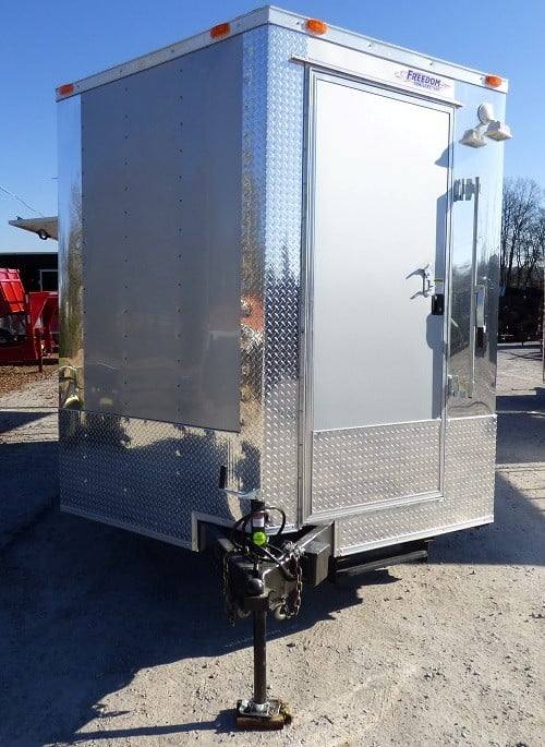 691-8.5-x-24-concession-food-trailer-silver-frost-bbq-event-catering-14.jpg 8.5' x 24' Concession Food Trailer Silver Frost BBQ Event Catering