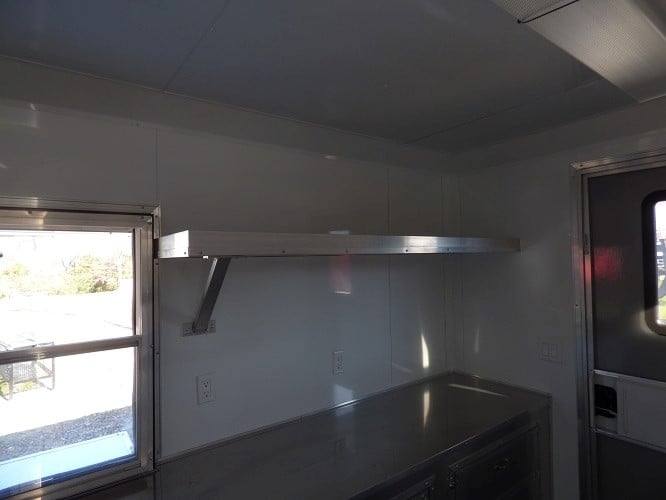 691-8.5-x-24-concession-food-trailer-silver-frost-bbq-event-catering-3.jpg 8.5' x 24' Concession Food Trailer Silver Frost BBQ Event Catering