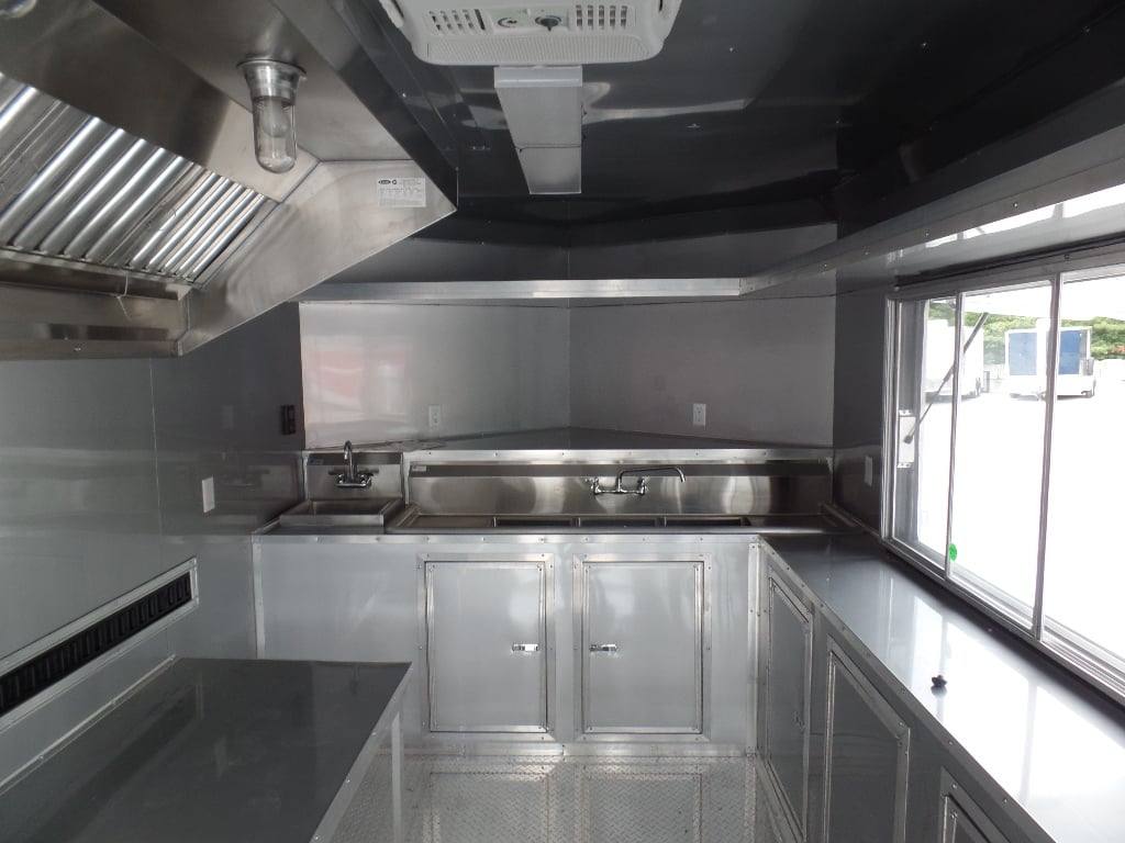 693-8.5-x-24-concession-food-trailer-yellow-event-catering-12.jpg 8.5' x 24' Concession Food Trailer Yellow Event Catering