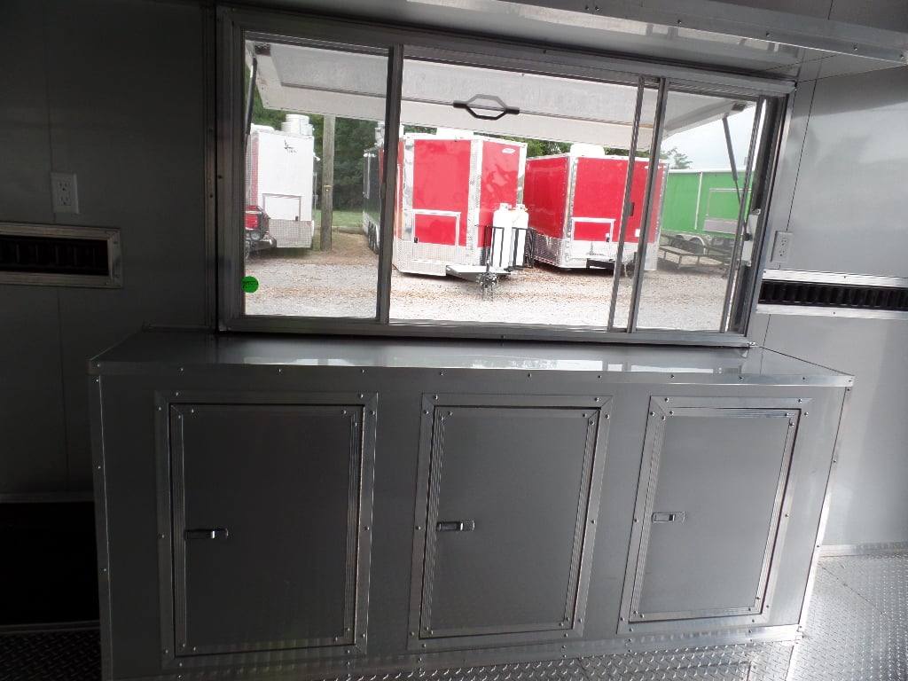693-8.5-x-24-concession-food-trailer-yellow-event-catering-2.jpg 8.5' x 24' Concession Food Trailer Yellow Event Catering