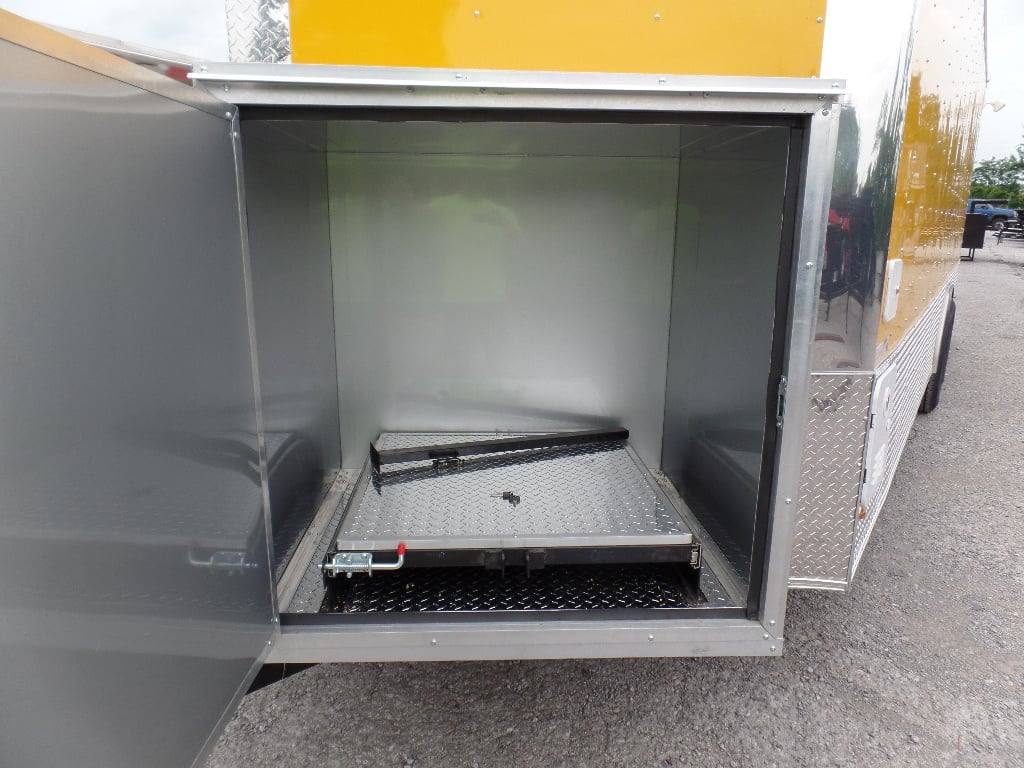 693-8.5-x-24-concession-food-trailer-yellow-event-catering-21.jpg 8.5' x 24' Concession Food Trailer Yellow Event Catering