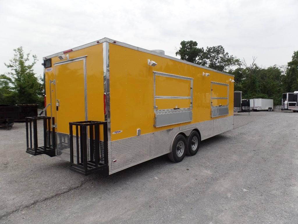 693-8.5-x-24-concession-food-trailer-yellow-event-catering-28.jpg 8.5' x 24' Concession Food Trailer Yellow Event Catering