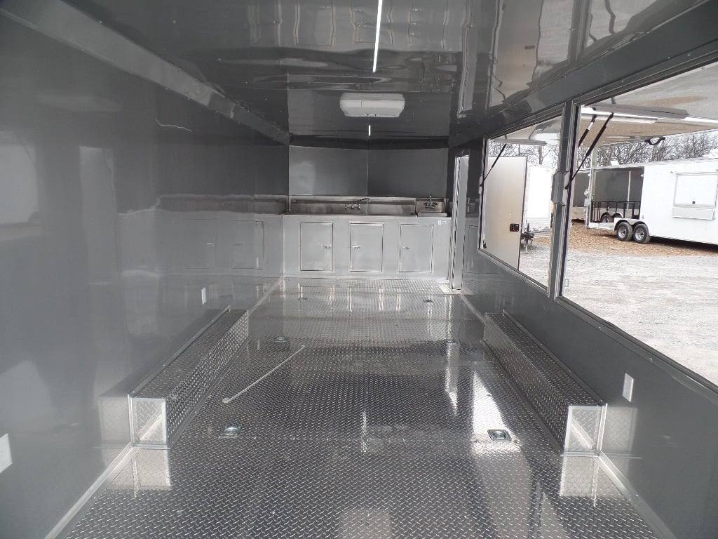 694-8.5-x-24-concession-food-trailer-yellow-event-catering-10.jpg 8.5' x 24' Concession Food Trailer Yellow Event Catering