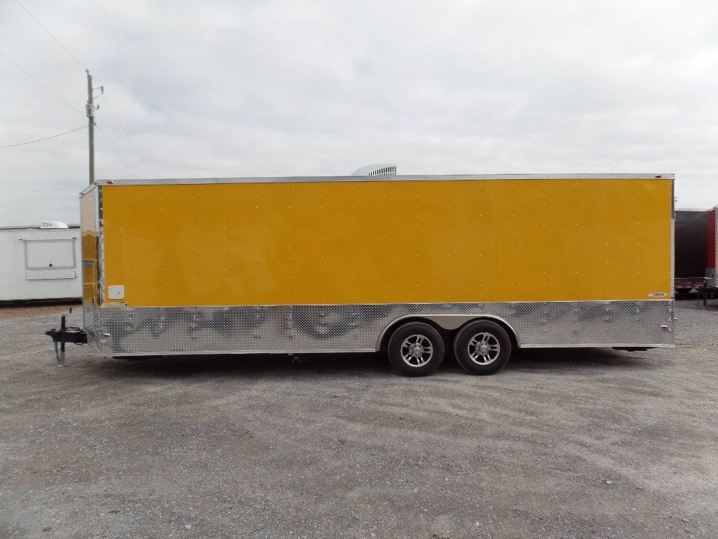 694-8.5-x-24-concession-food-trailer-yellow-event-catering-17.jpg 8.5' x 24' Concession Food Trailer Yellow Event Catering