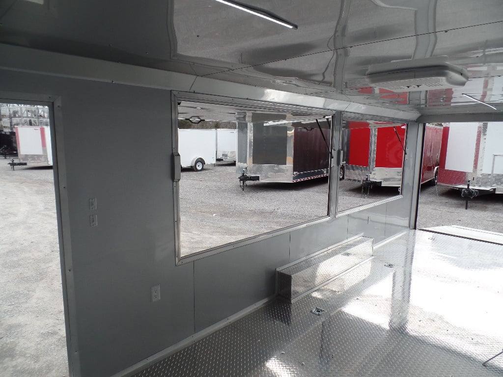 694-8.5-x-24-concession-food-trailer-yellow-event-catering-18.jpg 8.5' x 24' Concession Food Trailer Yellow Event Catering
