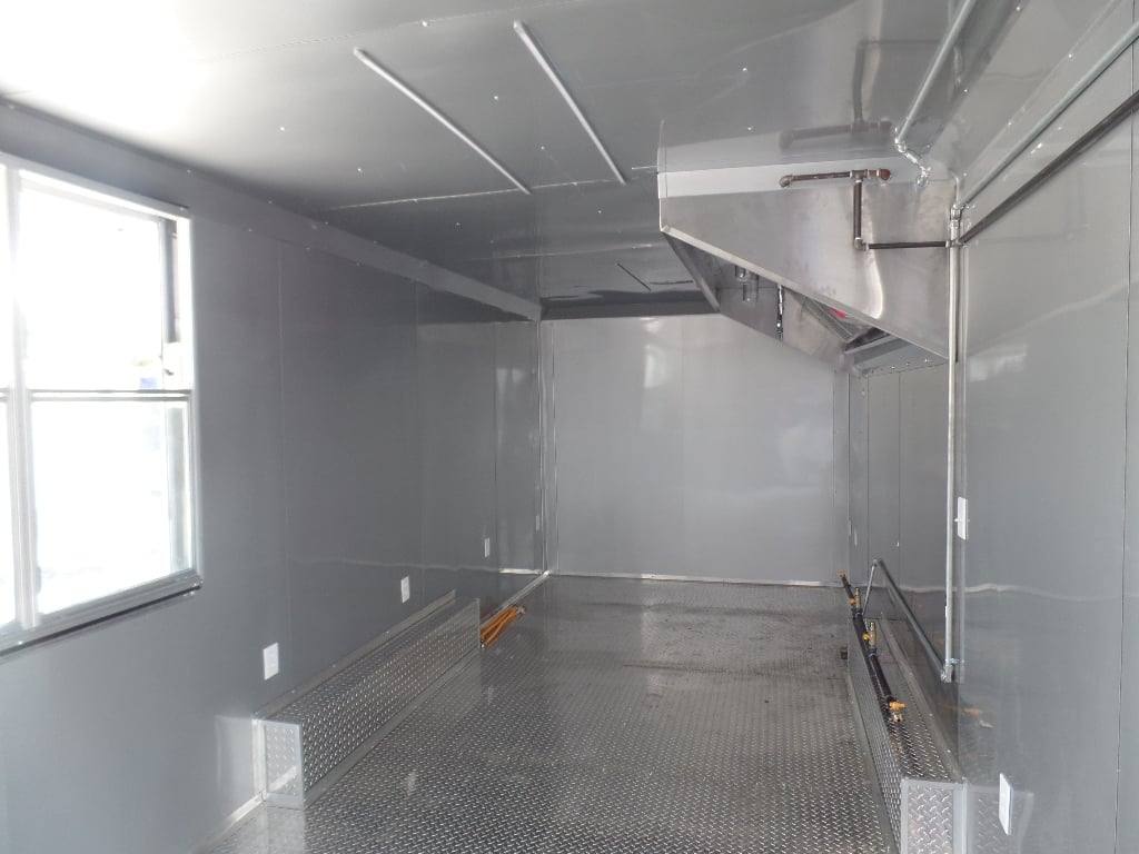 8.5' x 24' Concession Red Food Event Catering Trailer