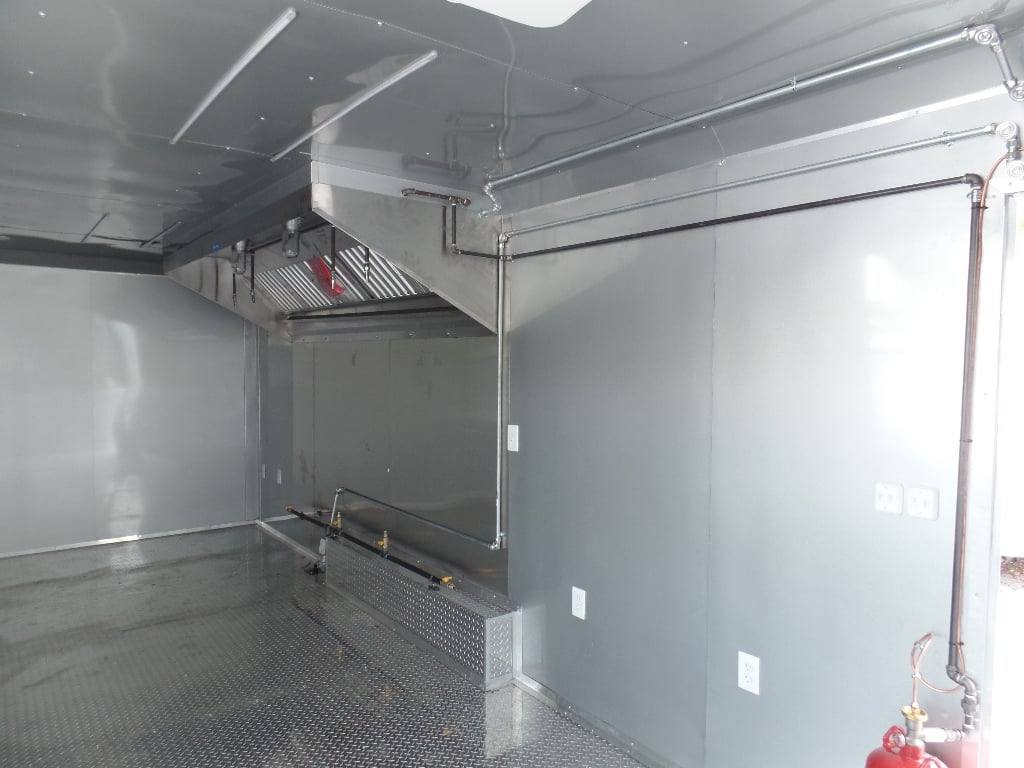 8.5' x 24' Concession Red Food Event Catering Trailer