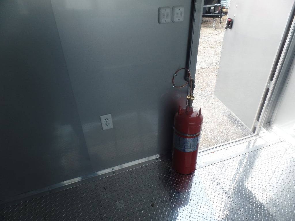 8.5' x 24' Concession Red Food Event Catering Trailer