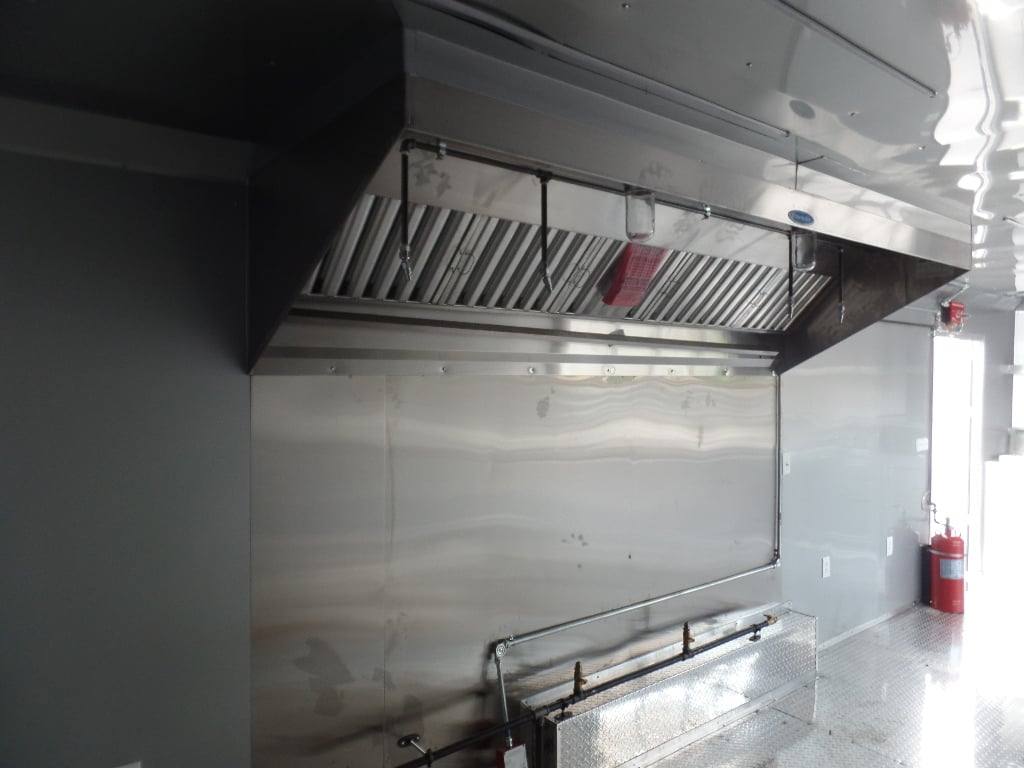 8.5' x 24' Concession Red Food Event Catering Trailer