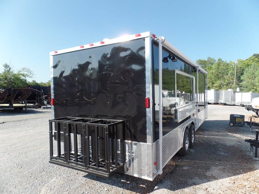 699-8.5-x-24-concession-trailer-black-food-event-catering-12.jpg 8.5' x 24' Concession Trailer Black Food Event Catering
