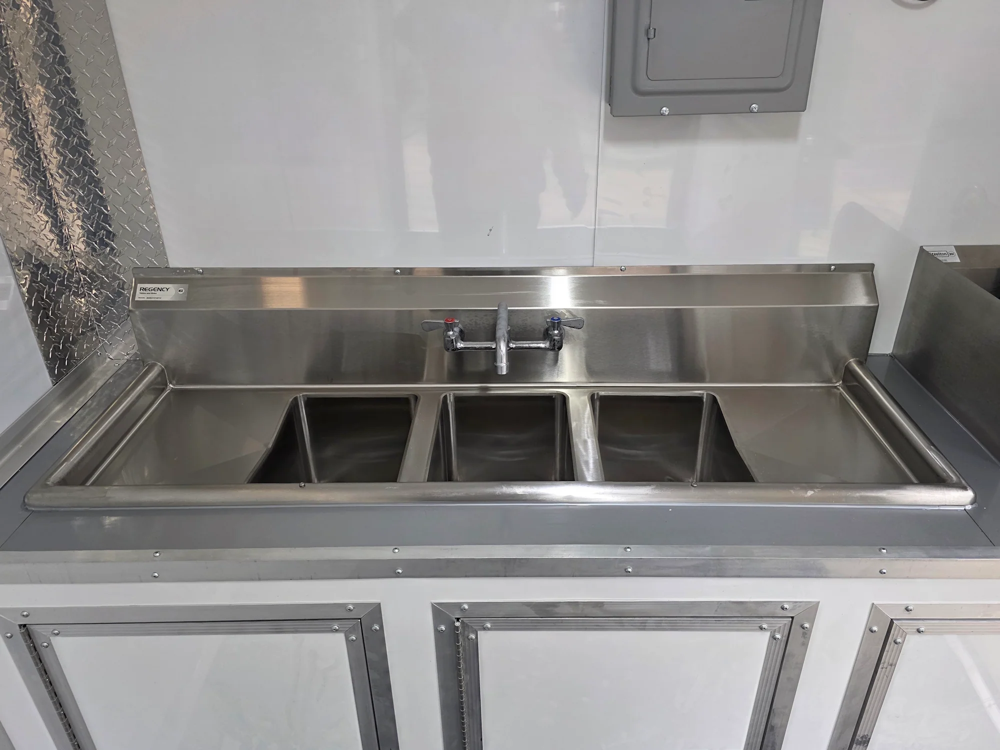 7' X 12' Flat Front Concession Trailer Food Event Catering