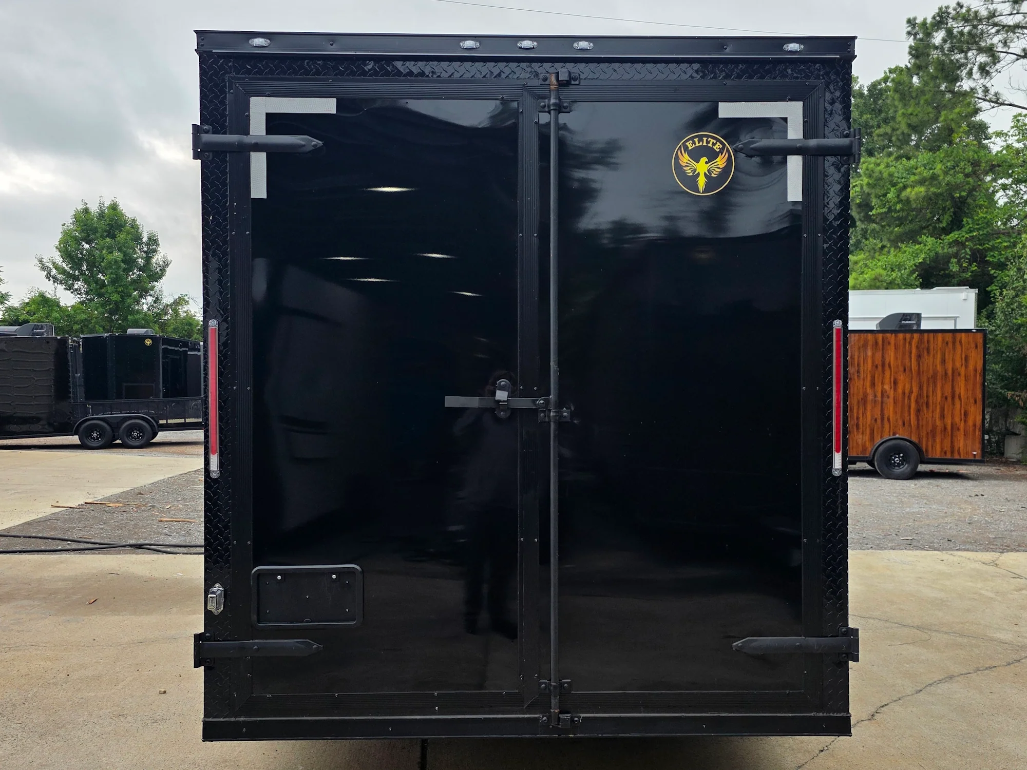 7' X 12' Flat Front Concession Trailer Food Event Catering