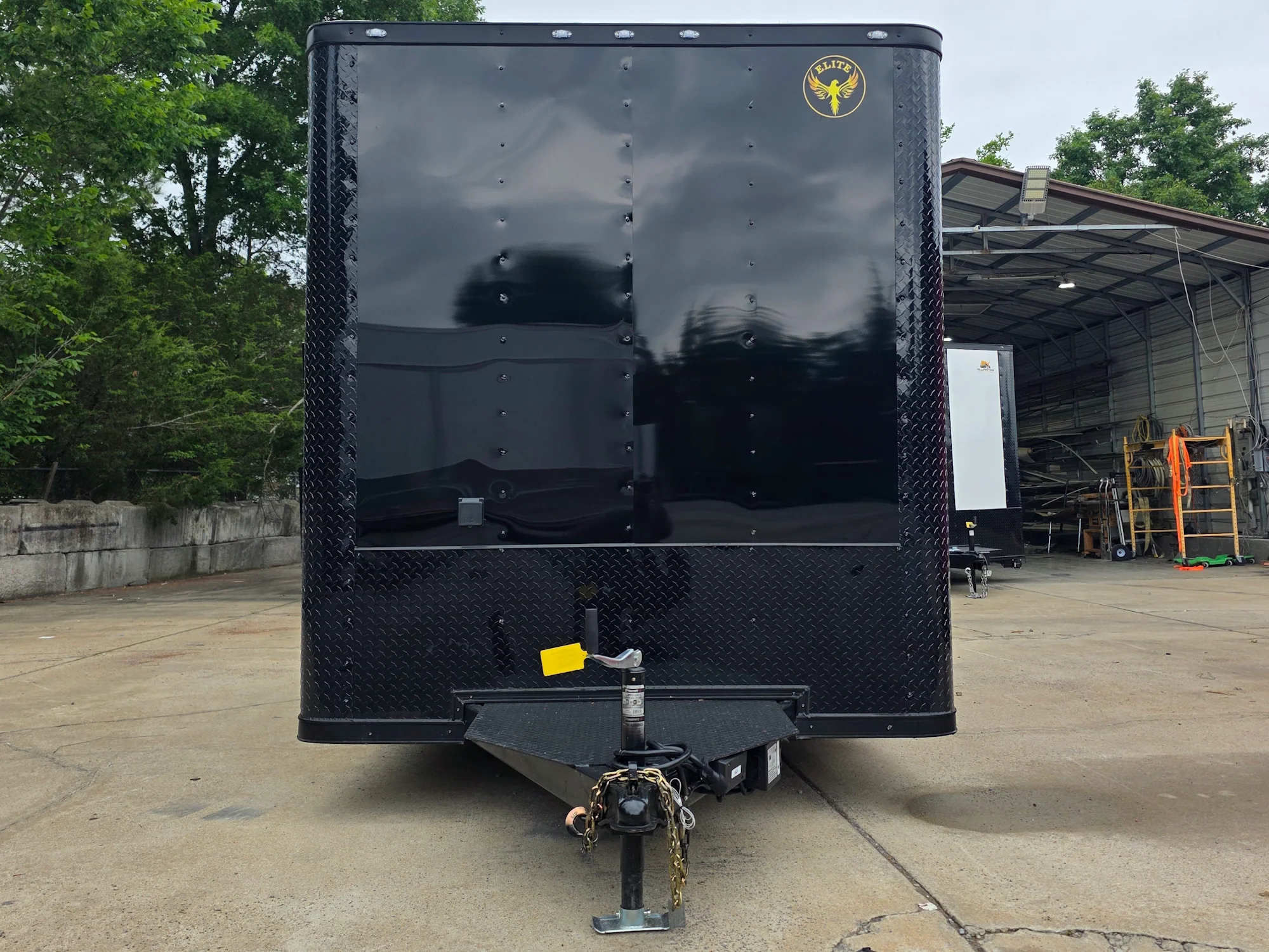 7' X 12' Flat Front Concession Trailer Food Event Catering