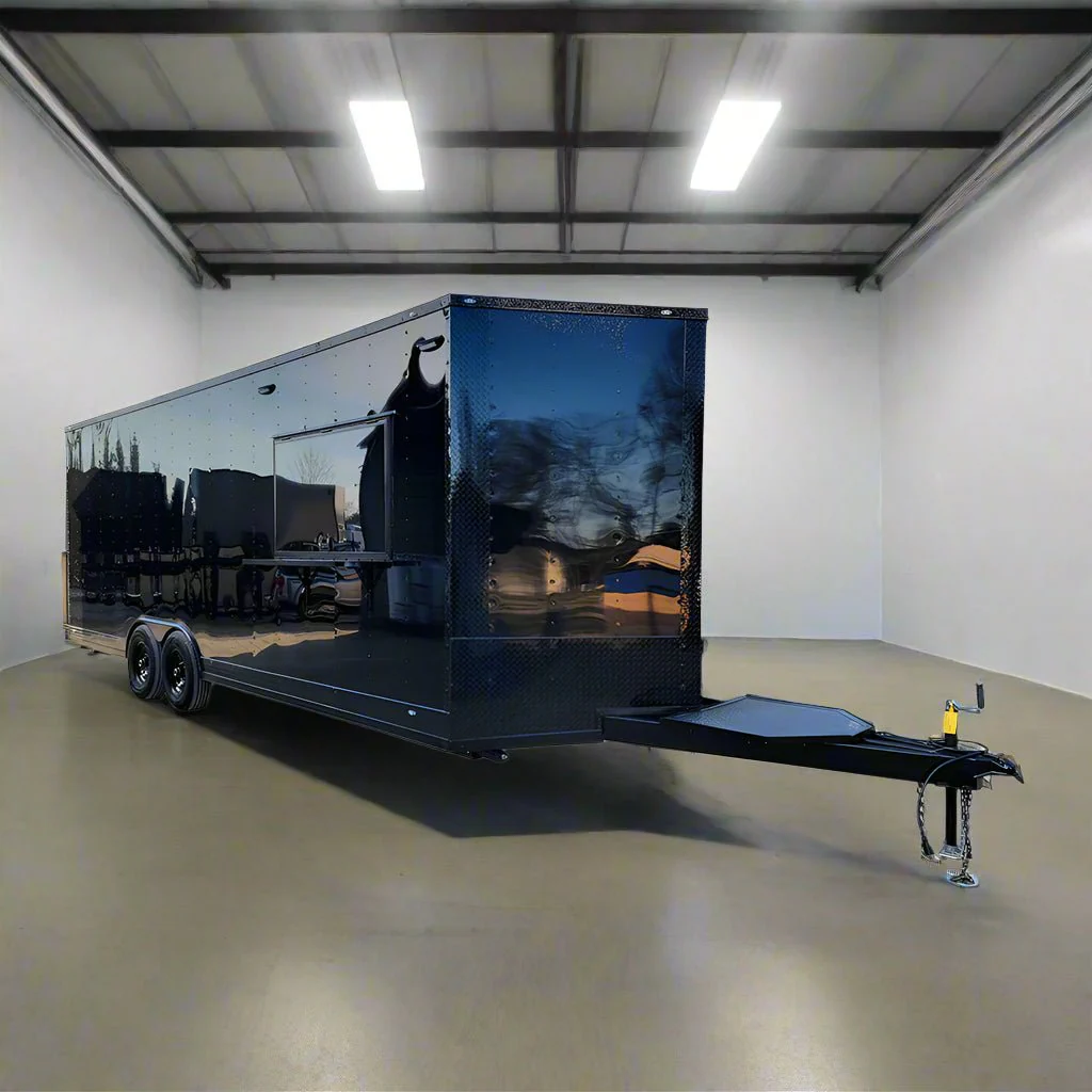 700-8.5-x-24-concession-trailer-black-food-event-catering-1.webp 8.5' X 24' Concession Trailer Black Food Event Catering