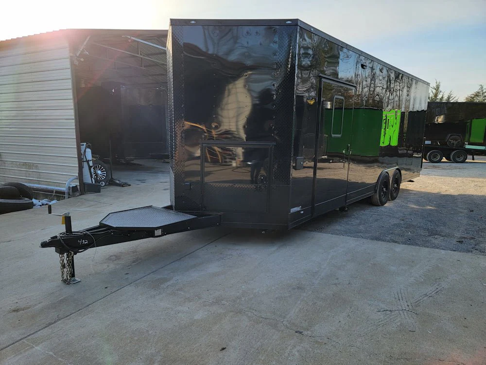 700-8.5-x-24-concession-trailer-black-food-event-catering-3.webp 8.5' X 24' Concession Trailer Black Food Event Catering