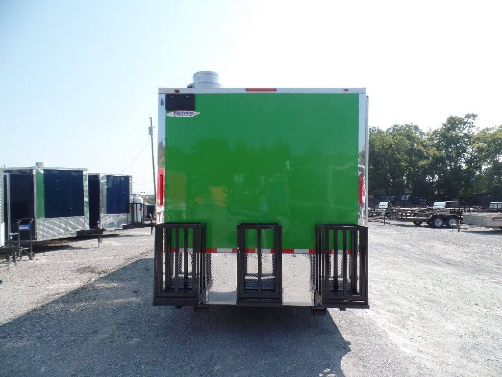 703-8.5-x-24-concession-trailer-food-electric-green-event-catering-4.jpg 8.5' x 24' Concession Trailer Food Electric Green Event Catering