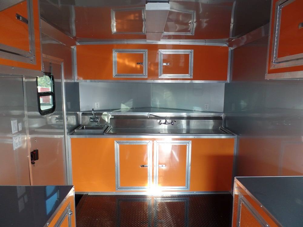 704-8.5-x-24-concession-trailer-orange-bbq-food-event-catering-22.jpg 8.5' x 24' Concession Trailer Orange BBQ Food Event Catering
