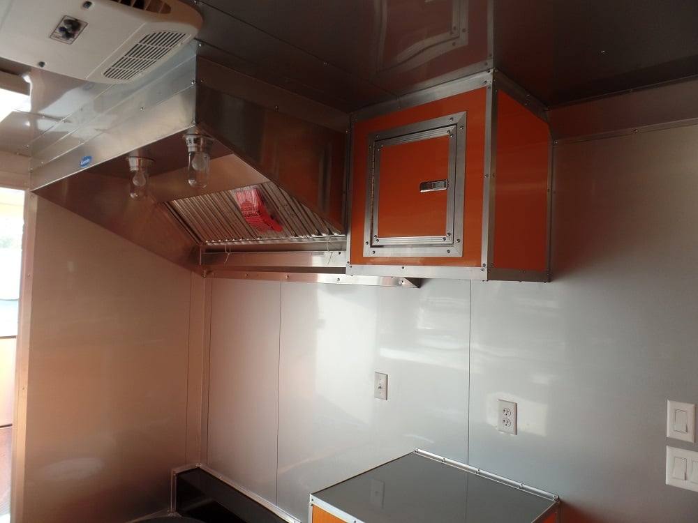 704-8.5-x-24-concession-trailer-orange-bbq-food-event-catering-3.jpg 8.5' x 24' Concession Trailer Orange BBQ Food Event Catering