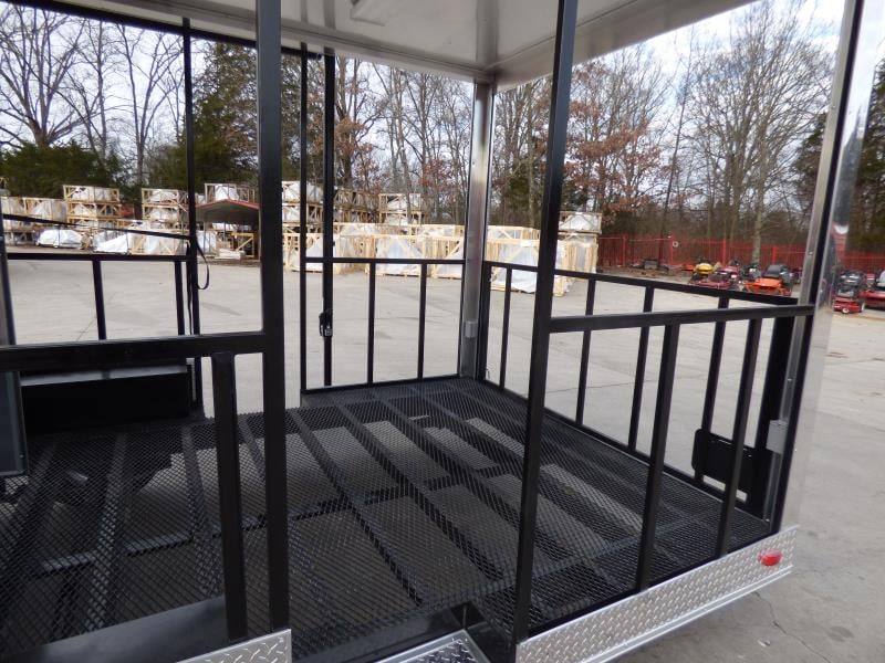 705-8.5-x-24-concession-trailer-red-bbq-food-event-catering-22.jpg 8.5' x 24' Concession Trailer Red BBQ Food Event Catering