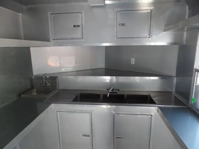 706-8.5-x-24-concession-trailer-silver-frost-bbq-event-catering-12.webp 8.5' x 24' Concession Trailer Silver Frost BBQ Event Catering