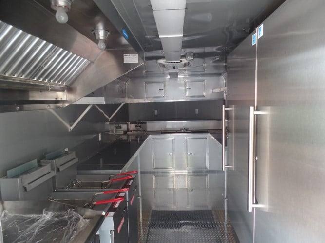 706-8.5-x-24-concession-trailer-silver-frost-bbq-event-catering-7.jpg 8.5' x 24' Concession Trailer Silver Frost BBQ Event Catering