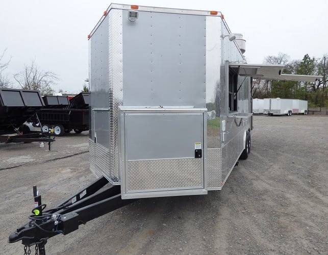707-8.5-x-24-concession-trailer-silver-frost-bbq-food-event-catering-15.jpg 8.5' x 24' Concession Trailer Silver Frost BBQ Food Event Catering