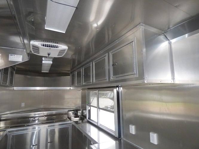 707-8.5-x-24-concession-trailer-silver-frost-bbq-food-event-catering-6.jpg 8.5' x 24' Concession Trailer Silver Frost BBQ Food Event Catering