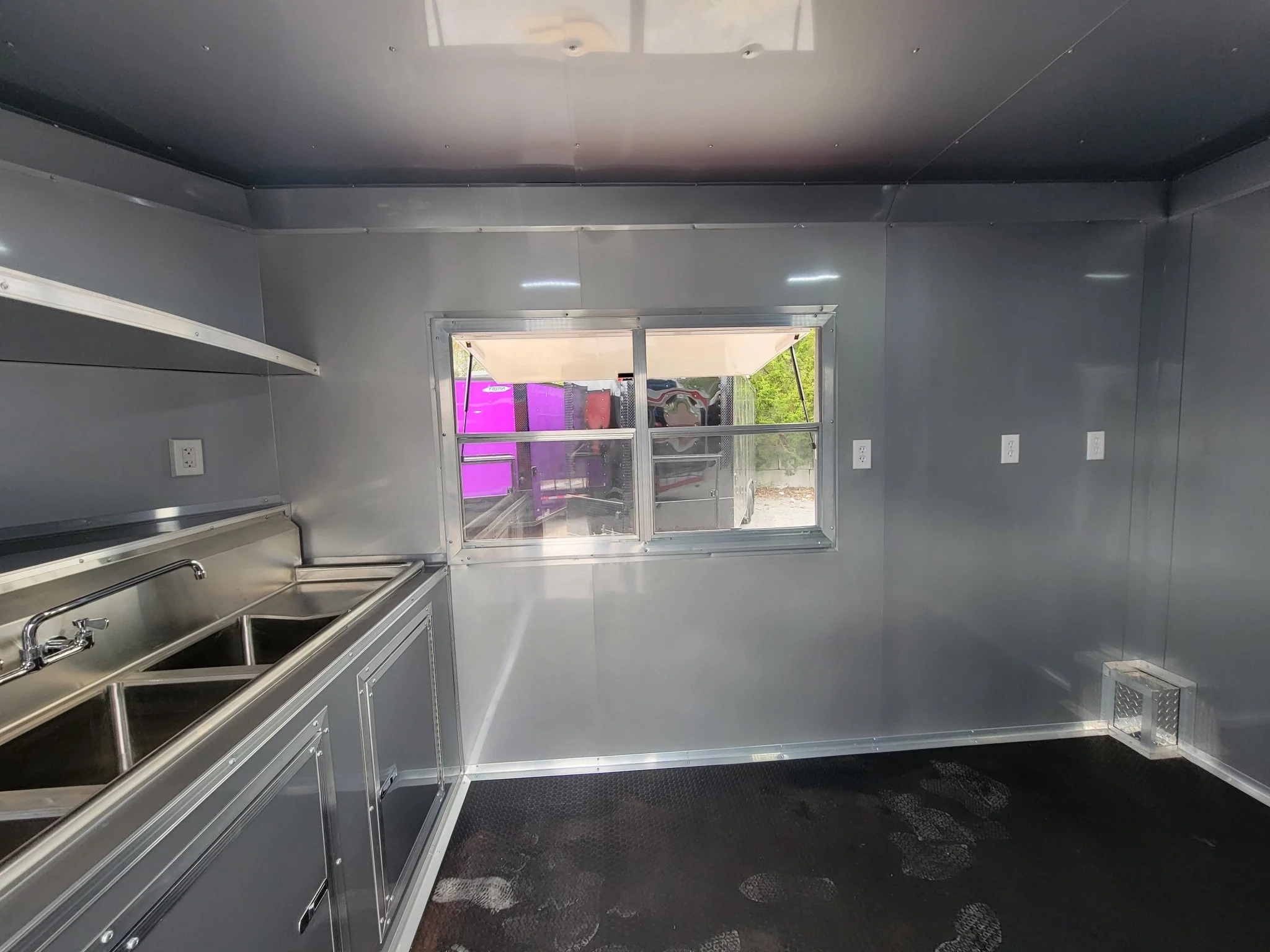709-8.5-x-24-concession-trailer-victory-red-bbq-event-catering-with-12-railed-porch-12.webp 8.5' X 24' Concession Trailer Victory Red BBQ Event Catering With 12' Railed Porch