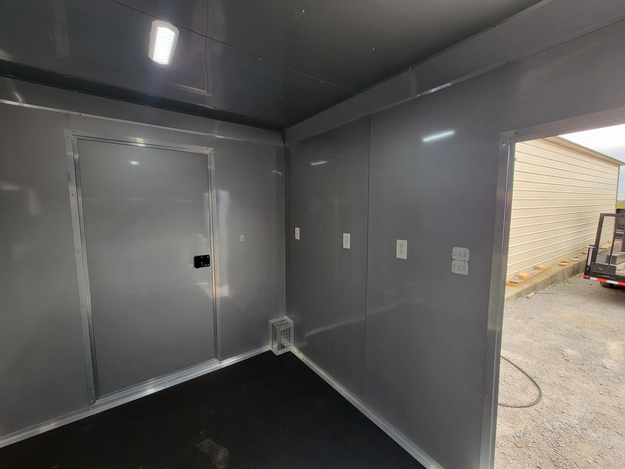 709-8.5-x-24-concession-trailer-victory-red-bbq-event-catering-with-12-railed-porch-14.webp 8.5' X 24' Concession Trailer Victory Red BBQ Event Catering With 12' Railed Porch