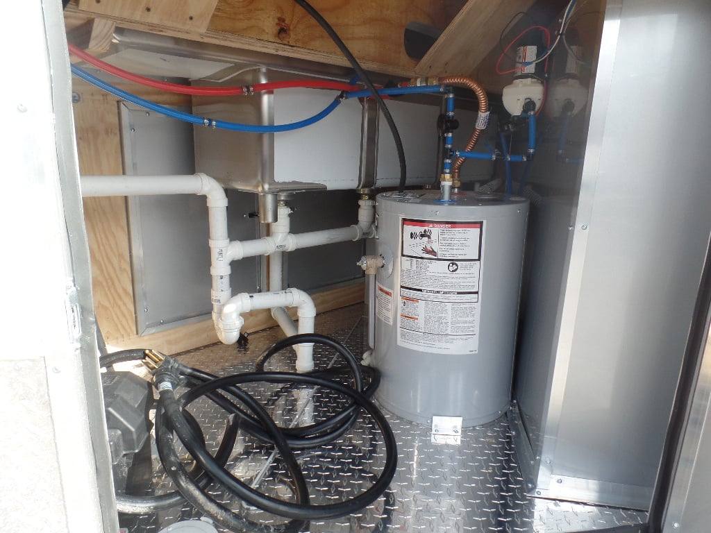 710-8.5-x-24-concession-trailer-white-bbq-catering-event-food-20.jpg 8.5' x 24' Concession Trailer White BBQ Catering Event Food