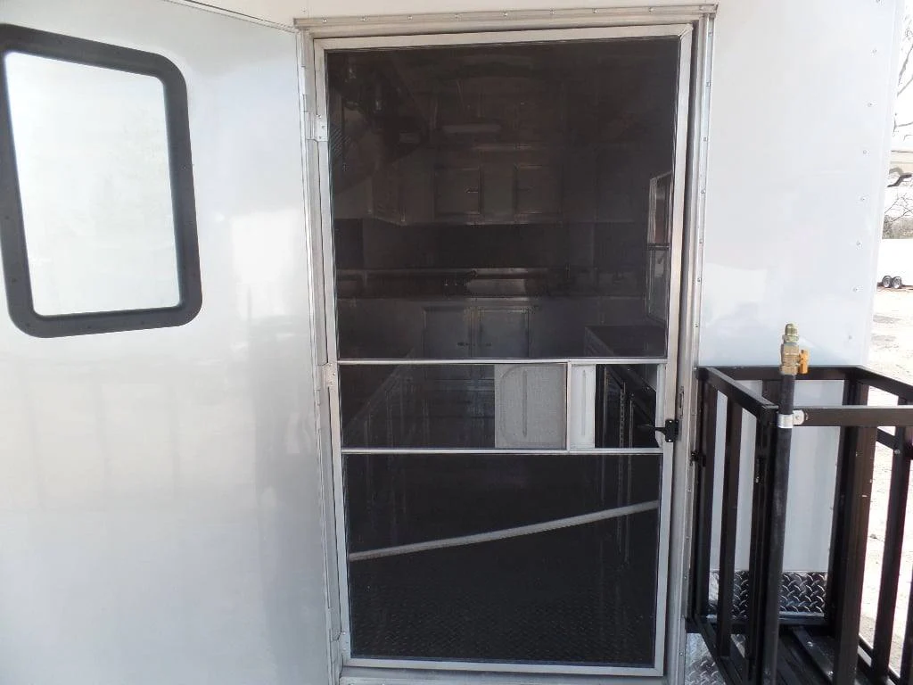 710-8.5-x-24-concession-trailer-white-bbq-catering-event-food-21.webp 8.5' x 24' Concession Trailer White BBQ Catering Event Food