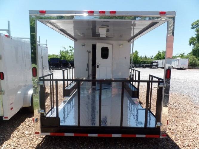 711-8.5-x-24-concession-trailer-white-bbq-event-catering-2.jpg 8.5' x 24' Concession Trailer White BBQ Event Catering