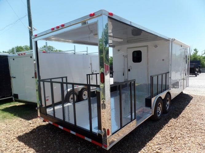 711-8.5-x-24-concession-trailer-white-bbq-event-catering-30.jpg 8.5' x 24' Concession Trailer White BBQ Event Catering