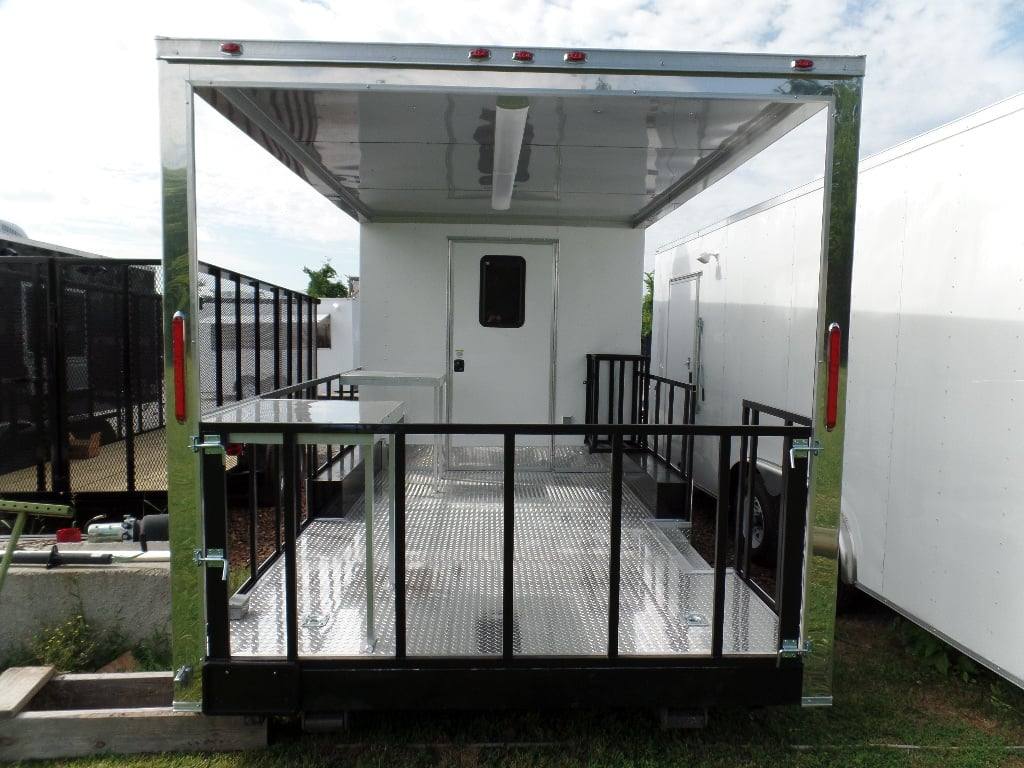 712-8.5-x-24-concession-trailer-white-bbq-food-event-catering-13.jpg 8.5' x 24' Concession Trailer White BBQ Food Event Catering